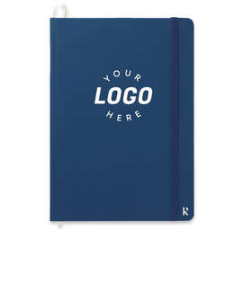 Karst Stone Hard Cover Bound Notebook - Color: Navy