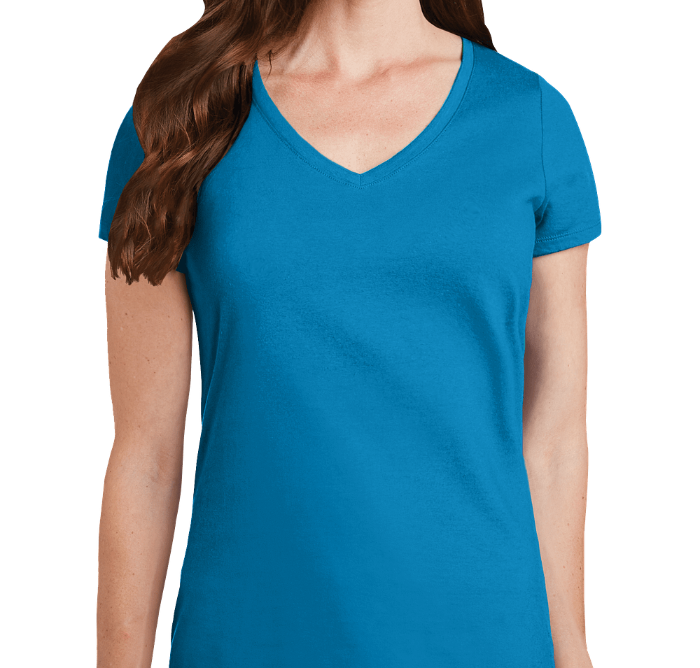 Port & Company Women's Fan Favorite V-Neck T-shirt-default