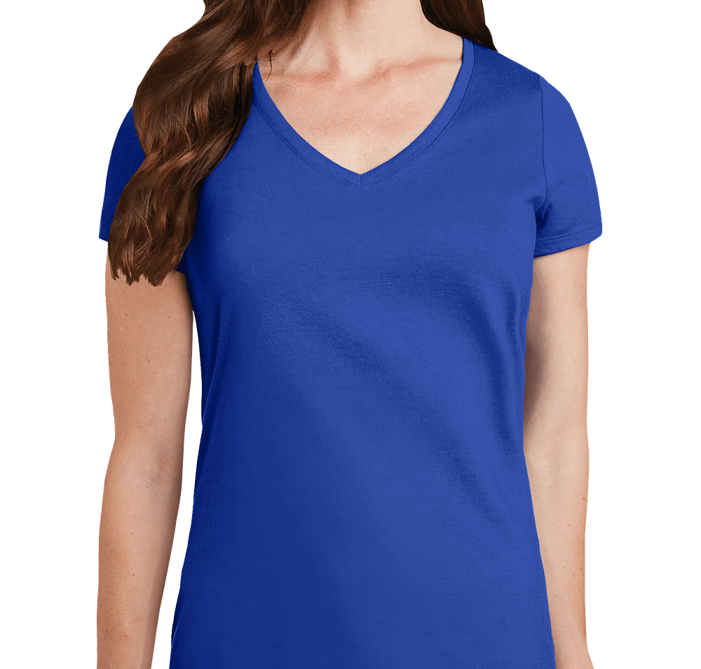 Port & Company Women's Fan Favorite V-Neck T-shirt-default