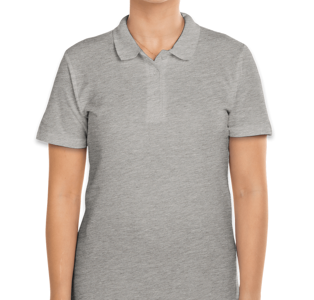 Gildan Women's Softstyle Pique Polo - Embroidered-default