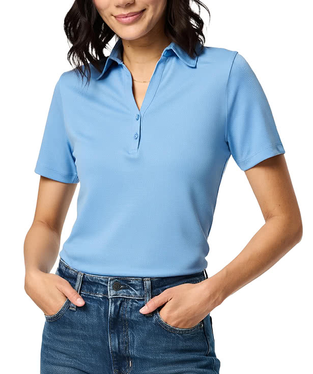 Blue Generation Women's Recycled UPF 35 Performance Polo
