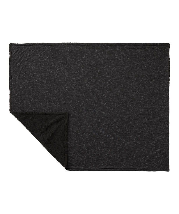 Heathered Sherpa Blanket