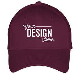 New Era 39THIRTY Stretch Fit Cotton Hat - Color: Maroon