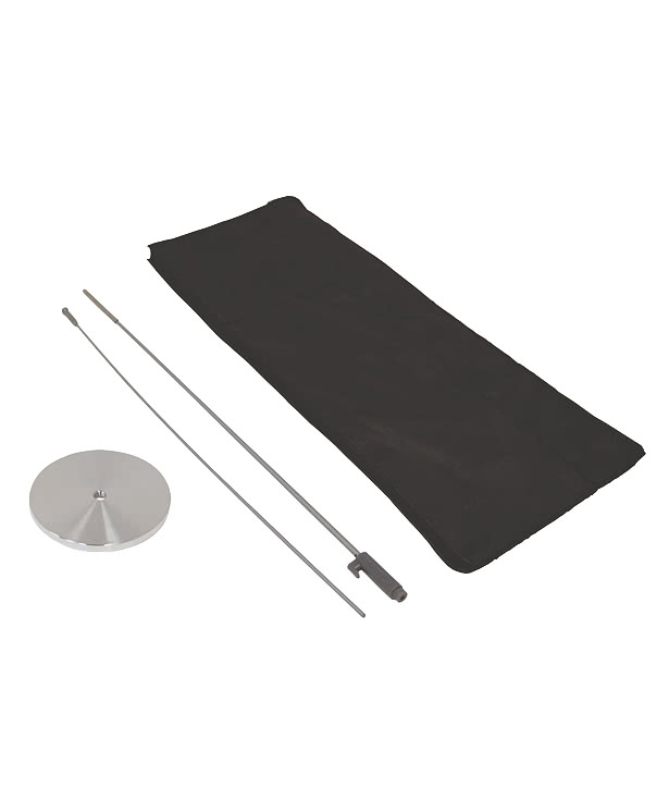 Full Color 9" x 17.5" Double-Sided Tabletop Teardrop Flag