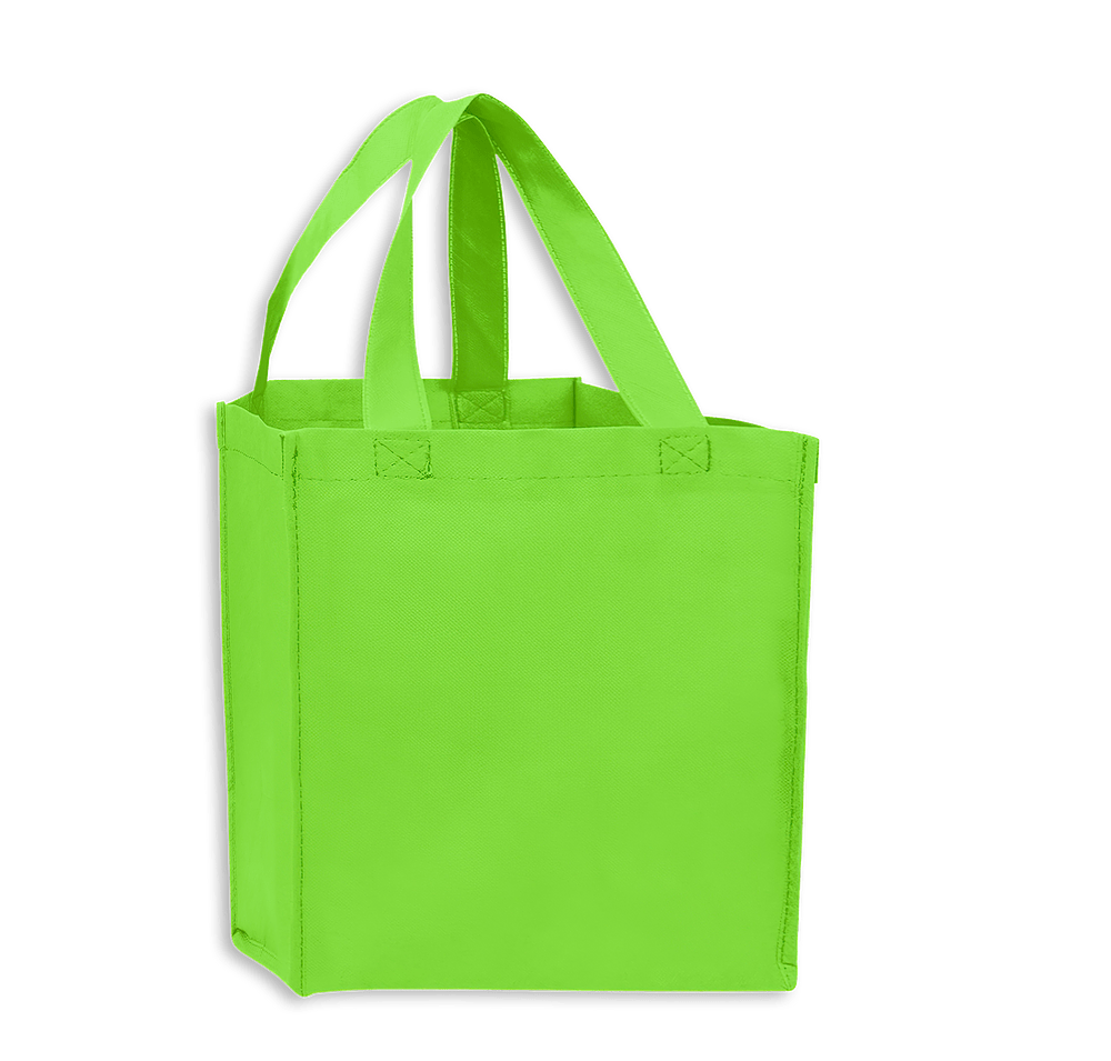 Medium Gusseted Non-Woven Grocery Tote Bag-default