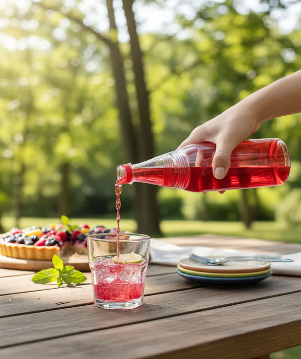 23 oz. Easy-Fill Two-Tone Soda-Style Water Bottle