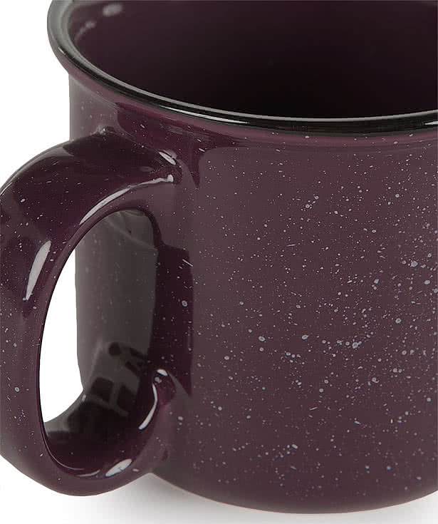 Laser Engraved 14 oz. Ceramic Camper Mug