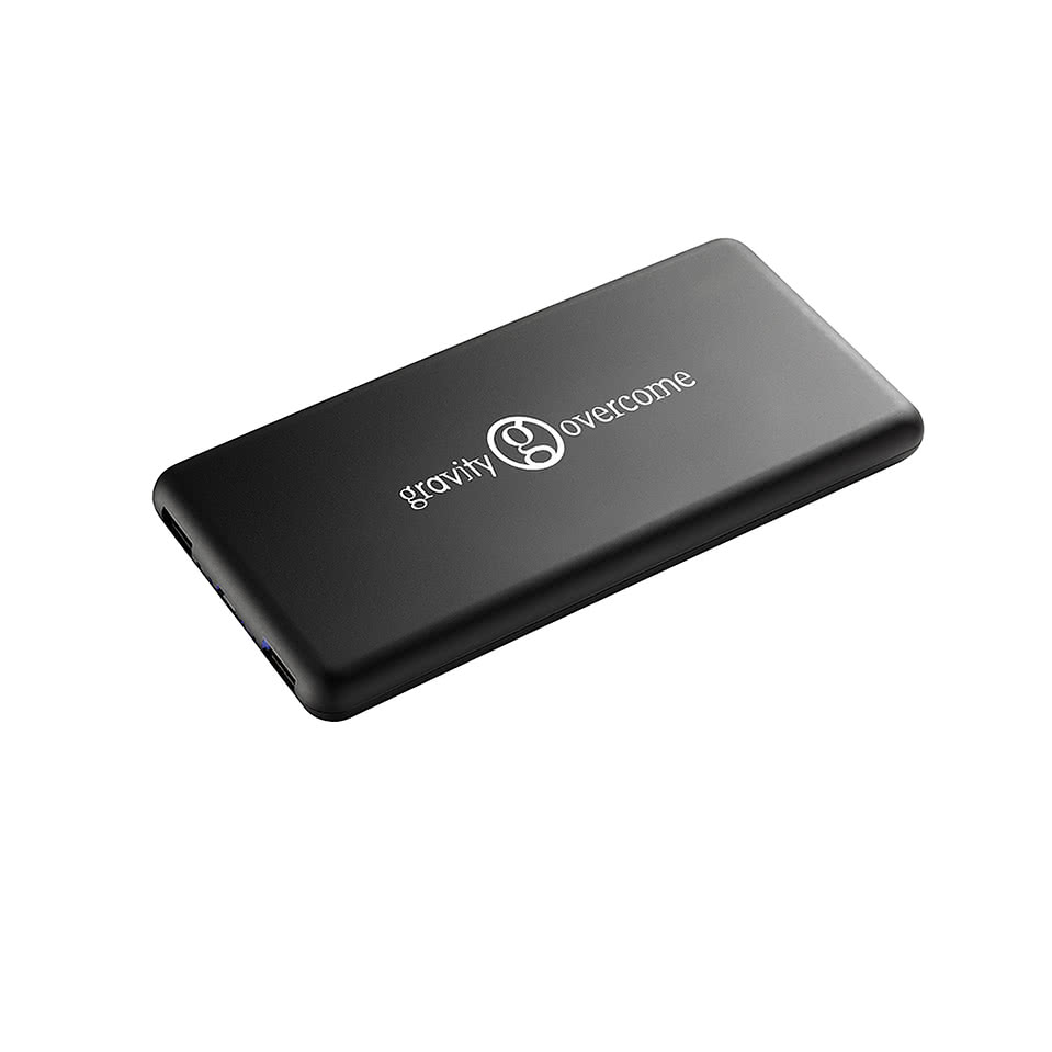 Laser Engraved SCX Innovative Design 8,000 mAh ECO Solar Power Bank