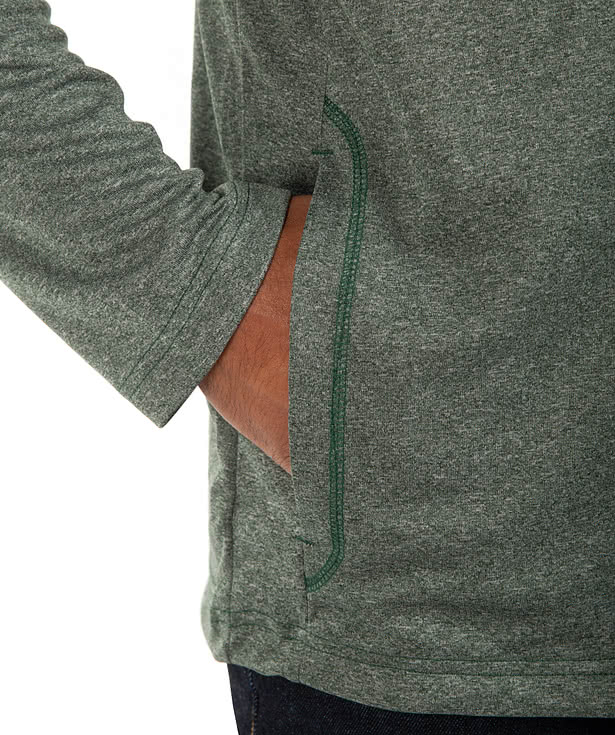 Devon & Jones Heather Performance Full Zip