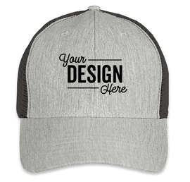 Big Accessories Urban Trucker Hat - Color: Light Grey / Black