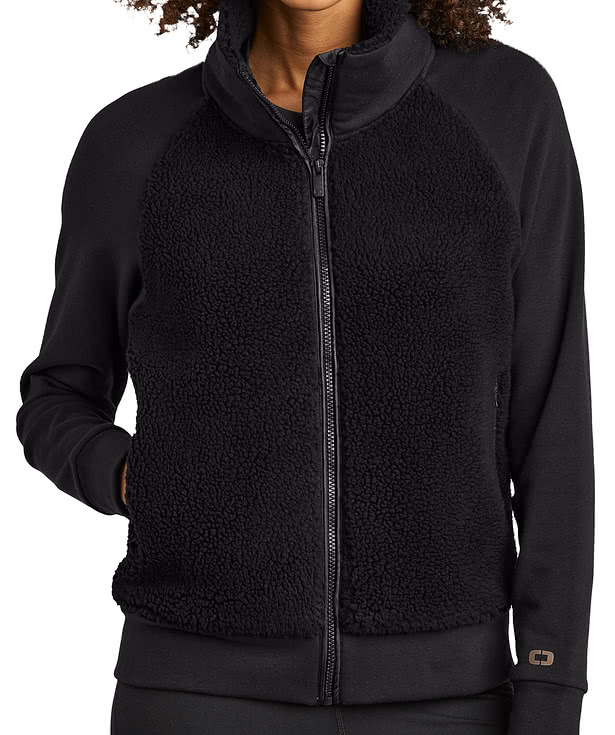 OGIO Women's Luuma Full Zip Sherpa Jacket