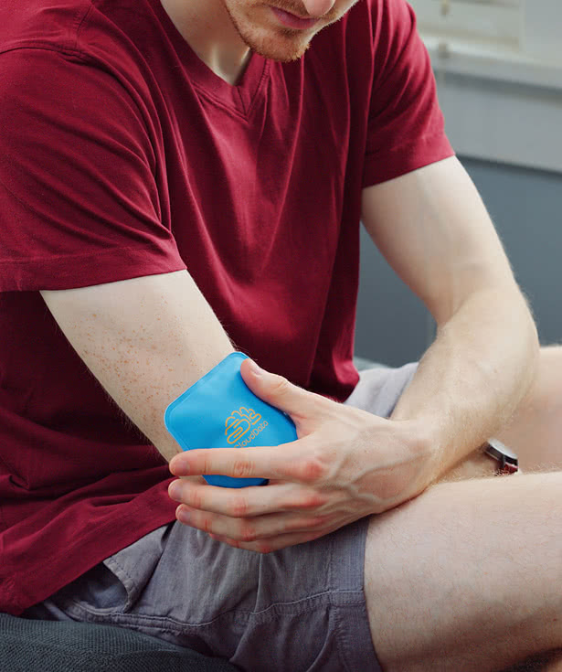 Square Nylon-Covered Hot/Cold Pack