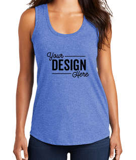 District Women's Tri-Blend Racerback Tank - Color: Royal Frost