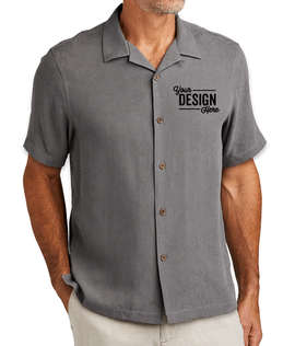 Tommy Bahama Tropic Isles Short Sleeve Shirt - Color: Shadow