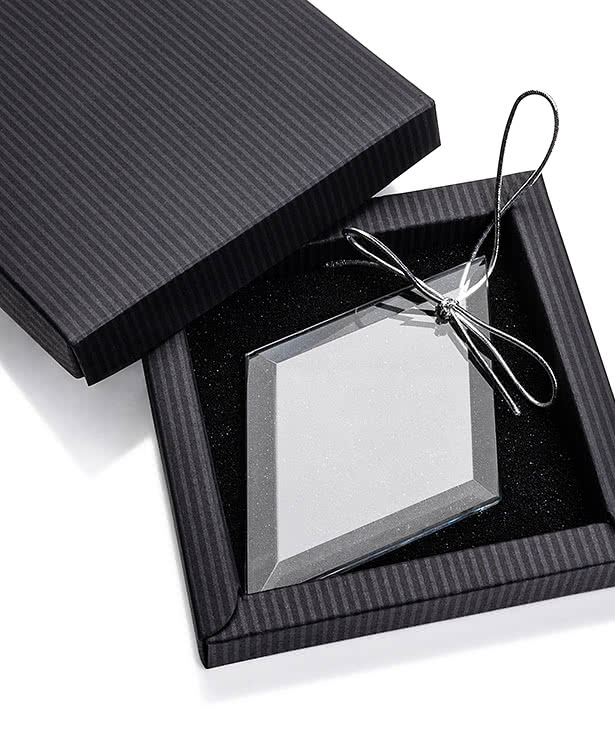 Crystal Arrowhead Ornament