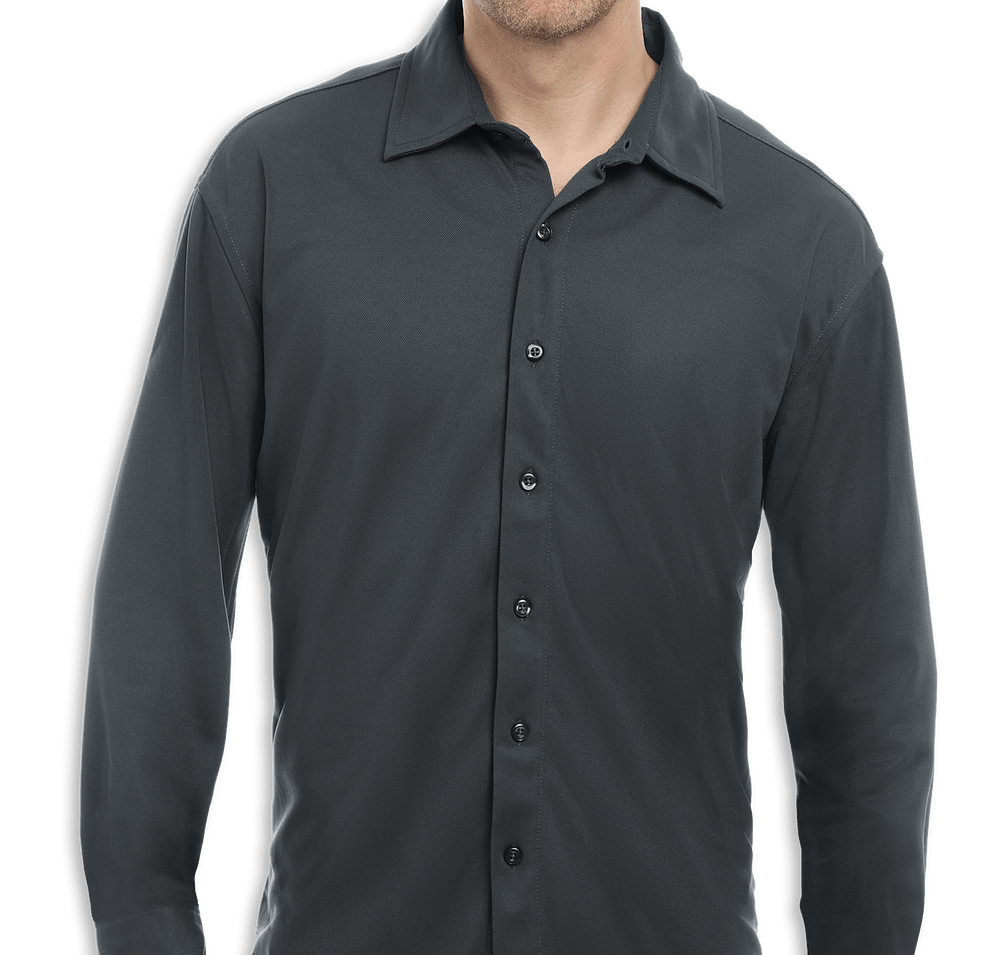 Blue Generation BLU-X-DRI Stretch Long Sleeve Woven Shirt-default