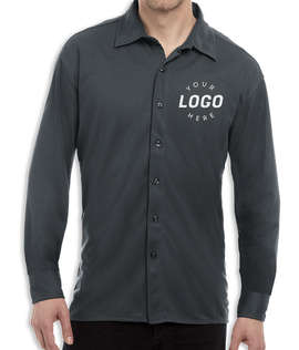 sell embroidered dress shirt online Men's embroidered shirt with a collar Oak