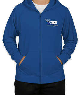 Jerzees Performance Zip Hoodie - Color: Royal