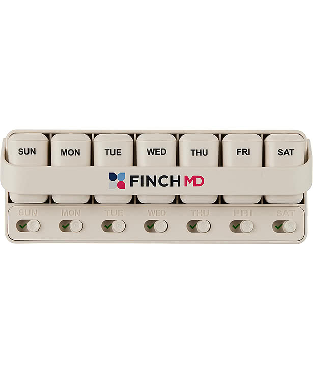Wellable Daily Pill and Supplement Organizer
