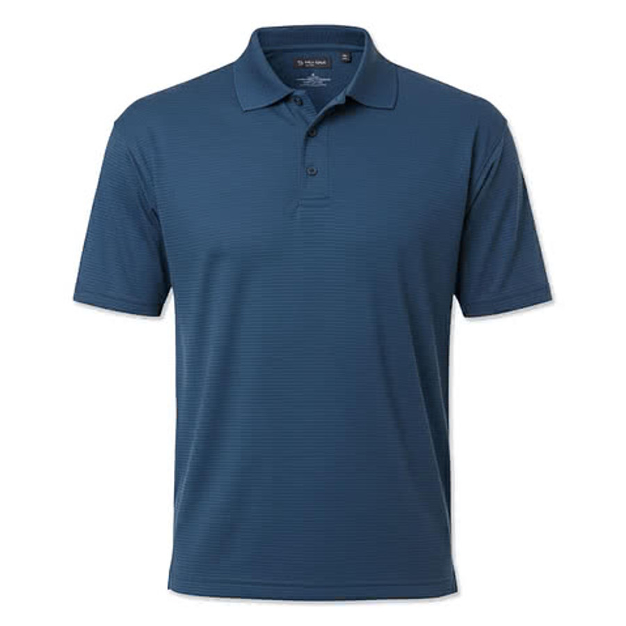 Blue Generation BLU-X-DRI Tonal Stripe Performance Polo - Embroidered