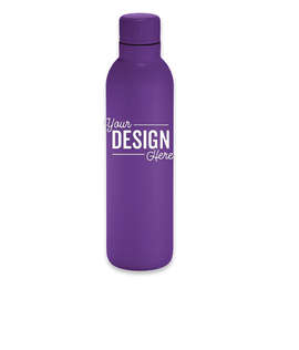 17 oz. Thor Matte Copper Vacuum Insulated Water Bottle - Color: Purple