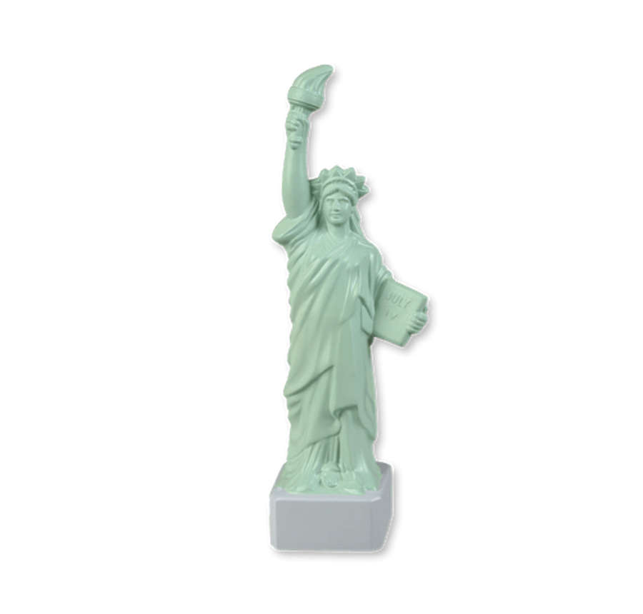 Statue Of Liberty Stress Reliever in Light Green
