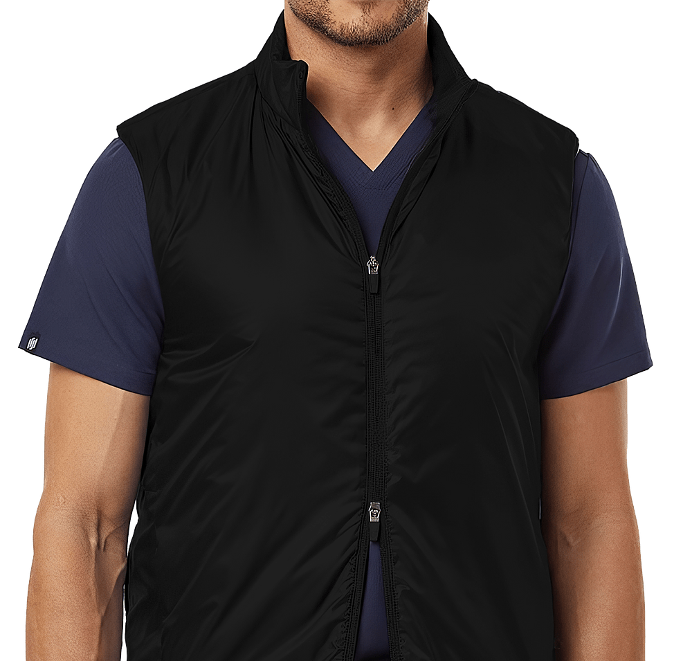 Jaanuu Phantom Recycled Insulated Scrub Vest - Embroidered-default
