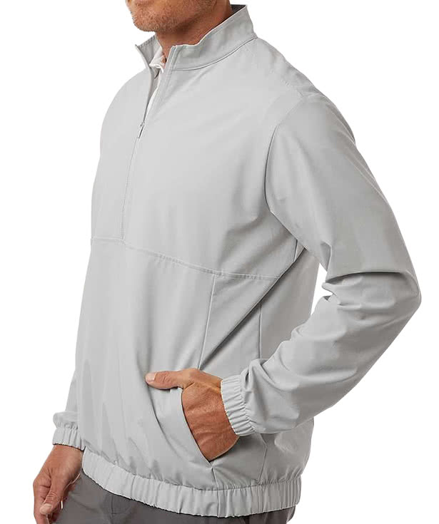 Custom Adidas Stretch Woven Recycled Performance Quarter-Zip