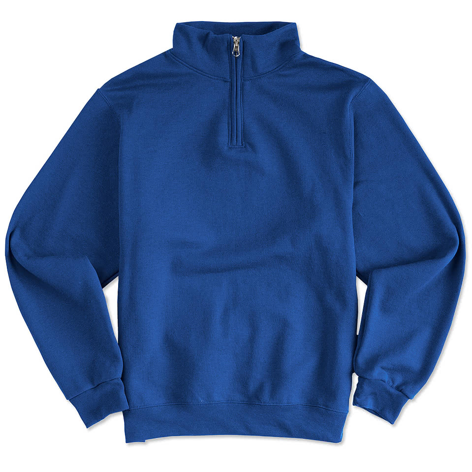 Jerzees lightweight quarter zip sweatshirt online