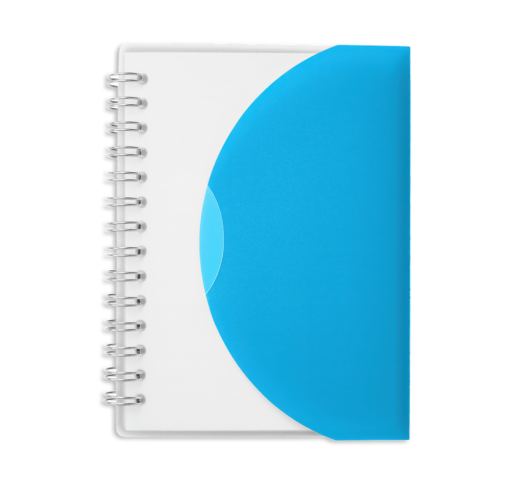 Curve Soft Cover Spiral Notebook-default