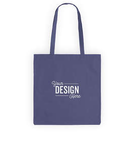 Promotional Non-Woven Convention Tote - Color: Navy Blue