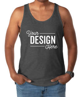 Bella + Canvas Jersey Tank - Color: Dark Grey Heather