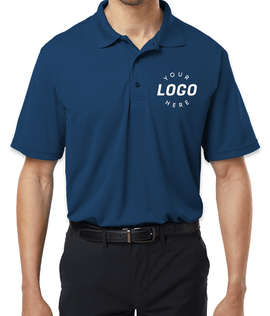 Paragon Saratoga Mini Mesh Performance Polo - Color: Navy