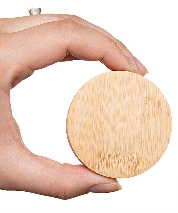 Laser Engraved Bamboo Magnetic Bottle Opener