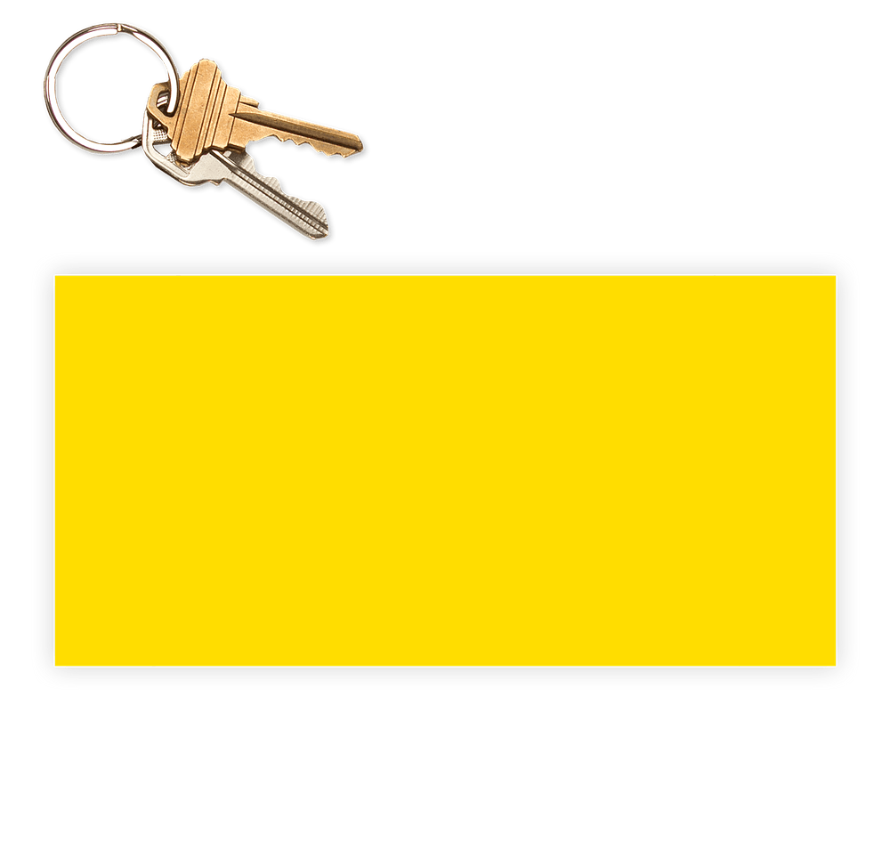 7.5 in. x 3.75 in. Rectangular Bumper Sticker-default