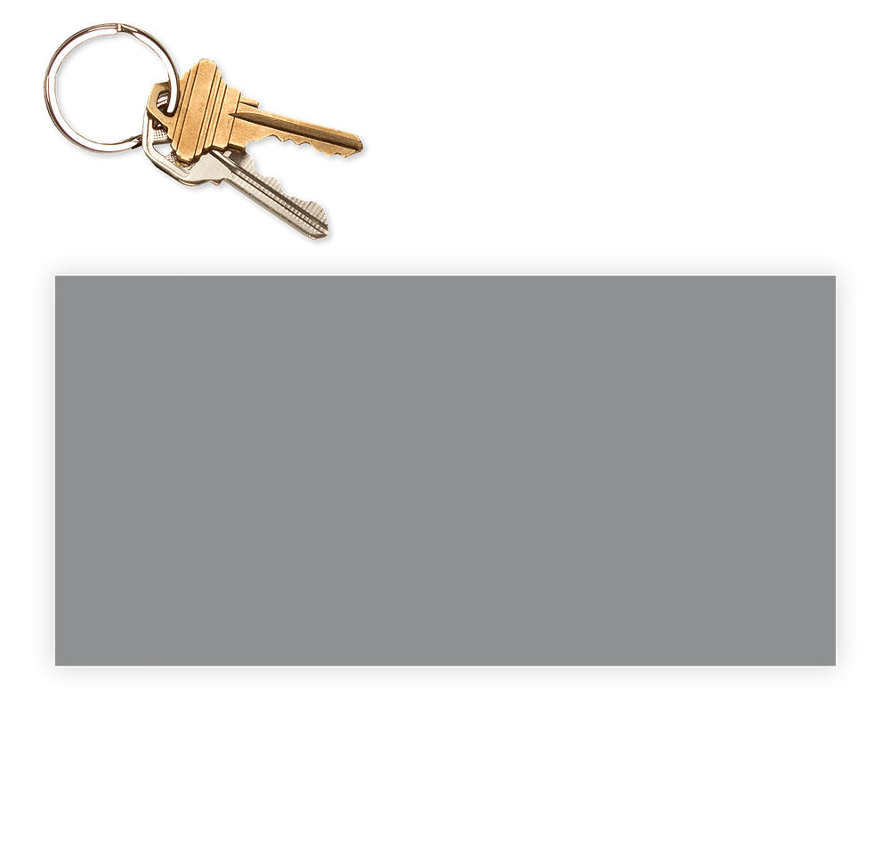 7.5 in. x 3.75 in. Rectangular Bumper Sticker-default