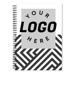 Zig-Zag JournalBooks ® Spiral Notebook - Color: Gray