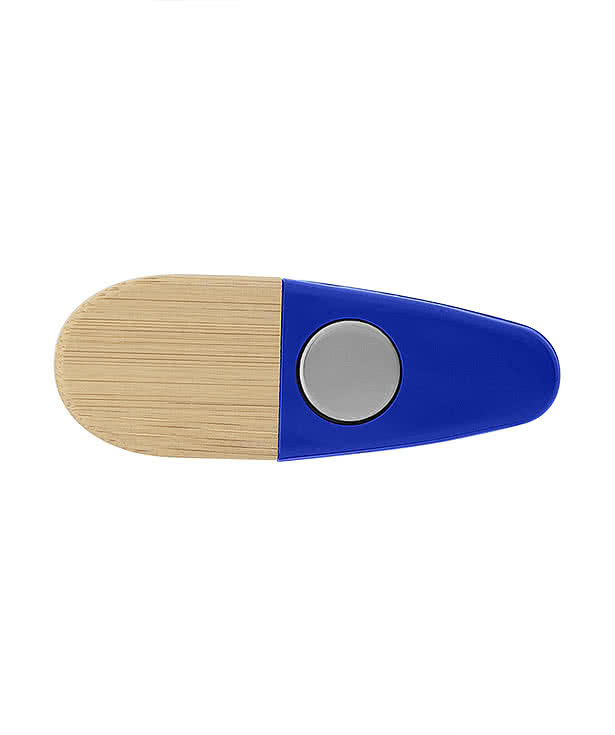 Recycled Plastic & Bamboo Magnetic Memo Clip