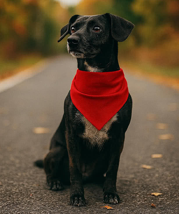 Small Triangle Recycled Pet Bandana