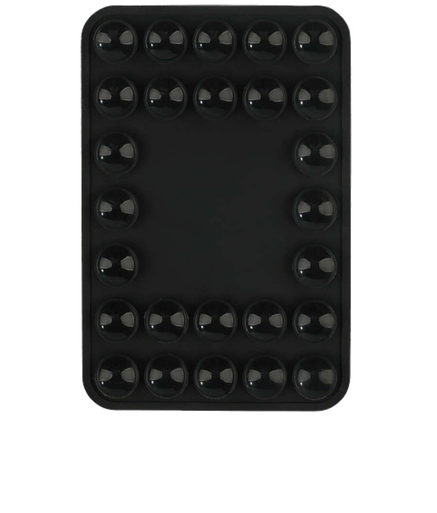 Stick 'N Stream Magnetic Phone Holder with Suction Cup Base in Black