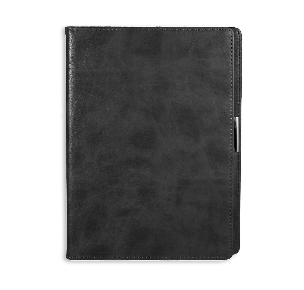 Morano Recycled Hard Cover Refillable Notebook-default