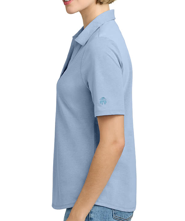 Brooks Brothers Women's Pinpoint Pique Performance Polo - Printed
