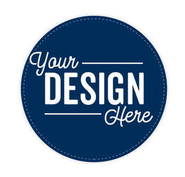 One Way Shopping 12" Circle Floor Decal - Color: Navy