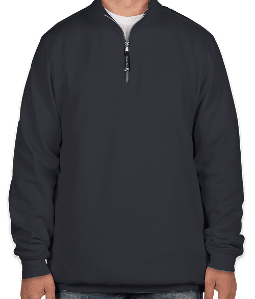 Custom quarter sales zip jackets