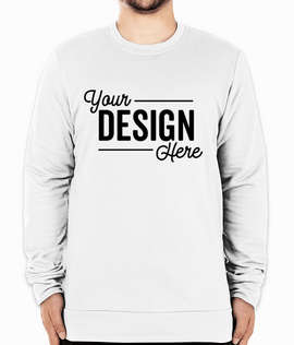 Adidas Recycled Blend Crewneck Sweatshirt - Color: White