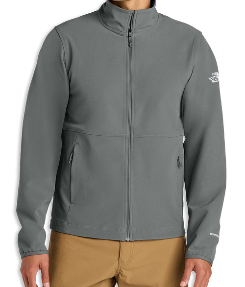 The North Face Edge Stretch Soft Shell Jacket in Smoked Pearl Grey