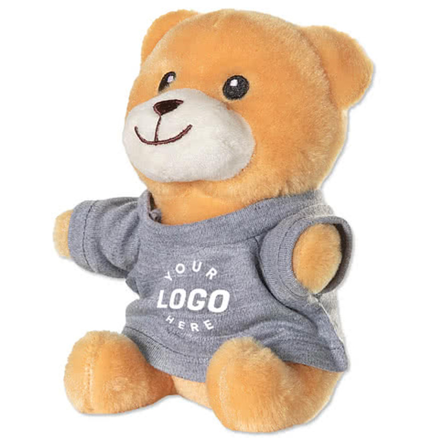 6" Little Buddy Bear Plush Animal in Pink