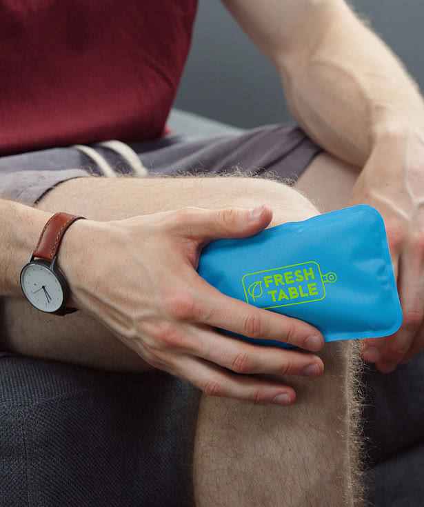Rectangle Nylon-Covered Hot/Cold Pack