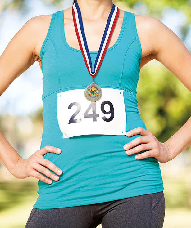 Full Color Laurel Wreath Medal