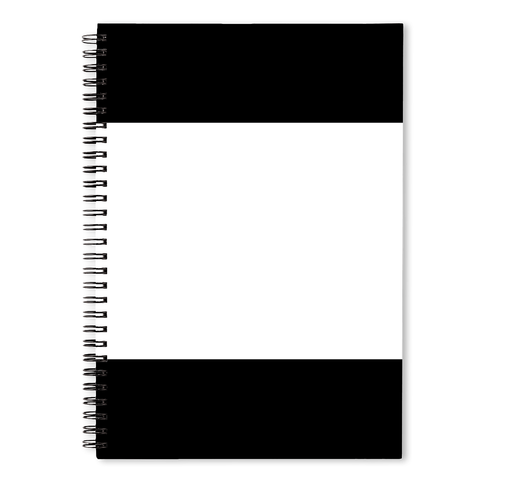 Border JournalBooks ® Spiral Notebook-default